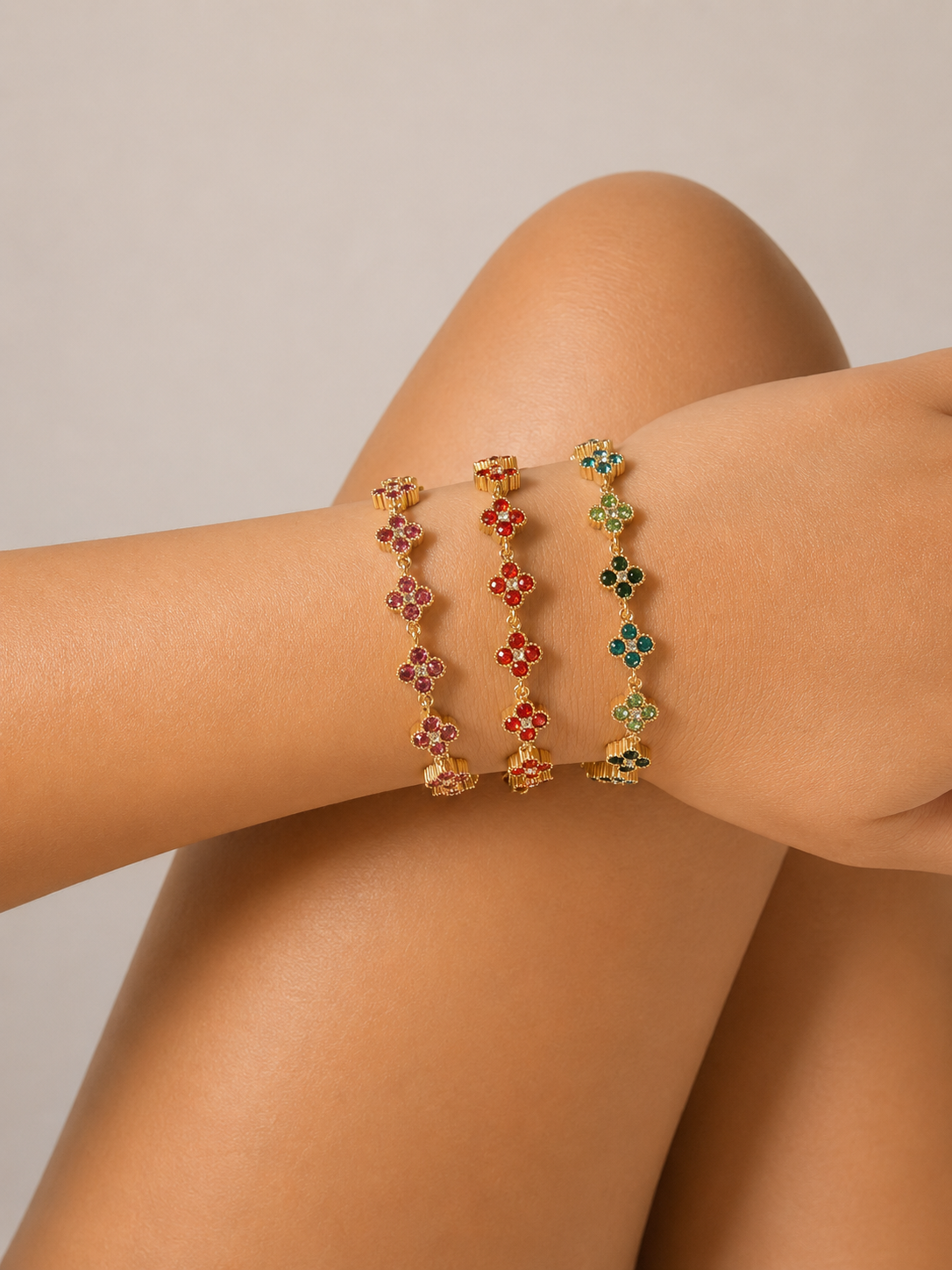 Bracelet trèfle