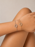 Bracelet aura clover