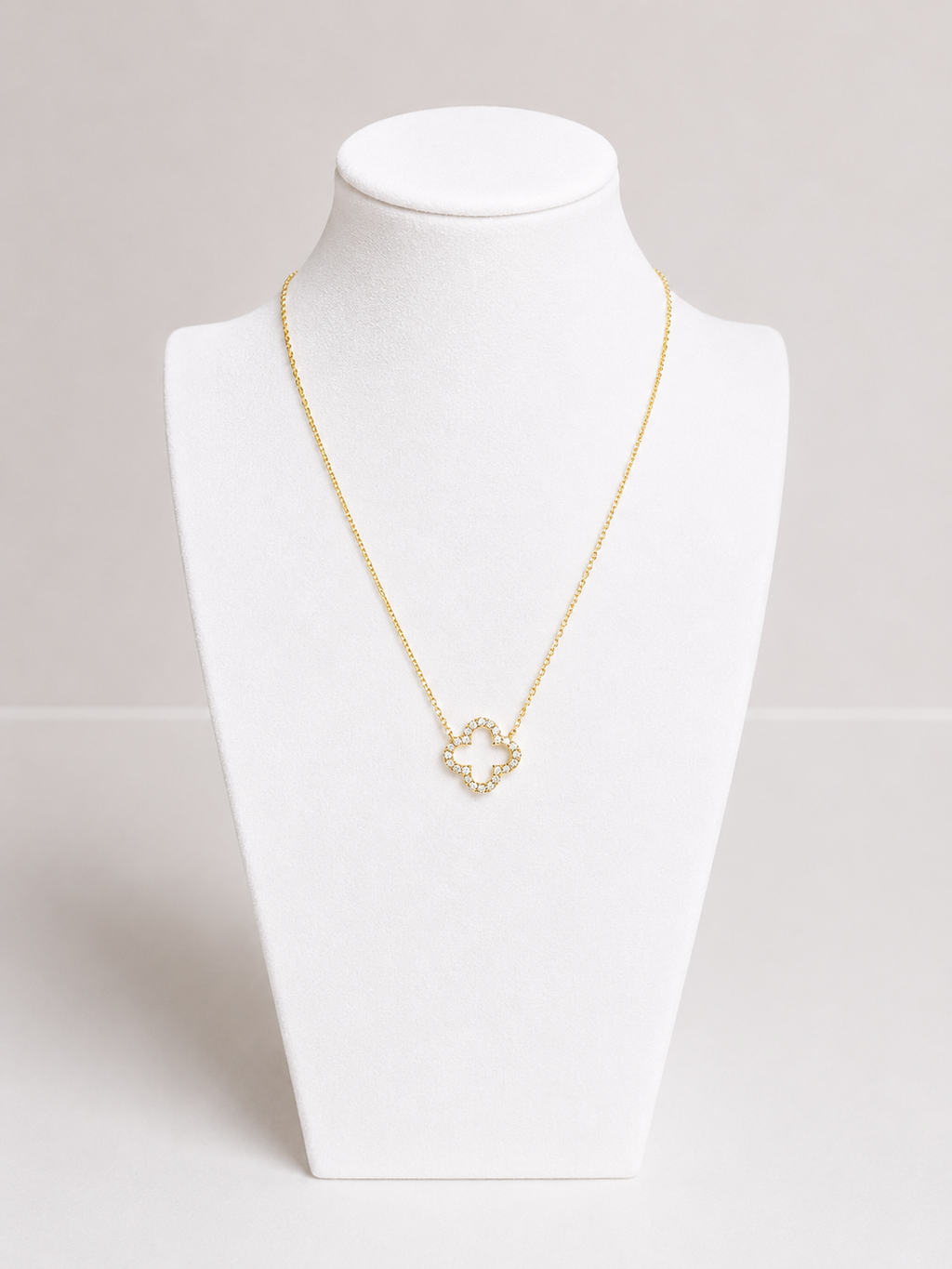 Collier Trèfle Lumière