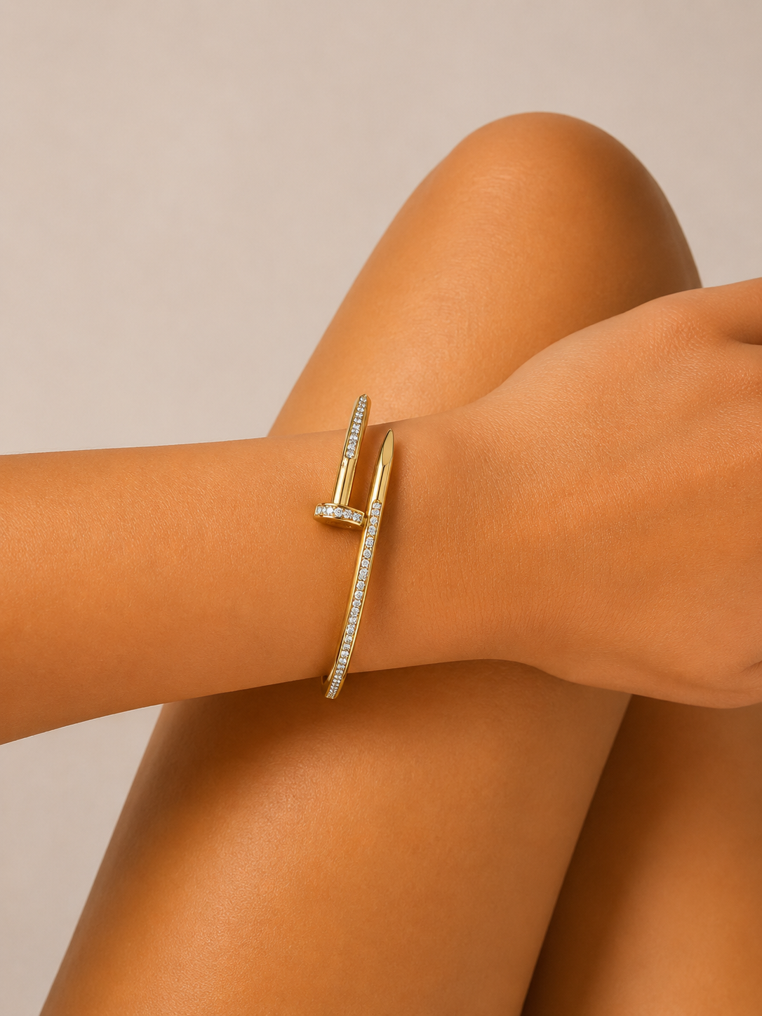 Bracelet clou éclat