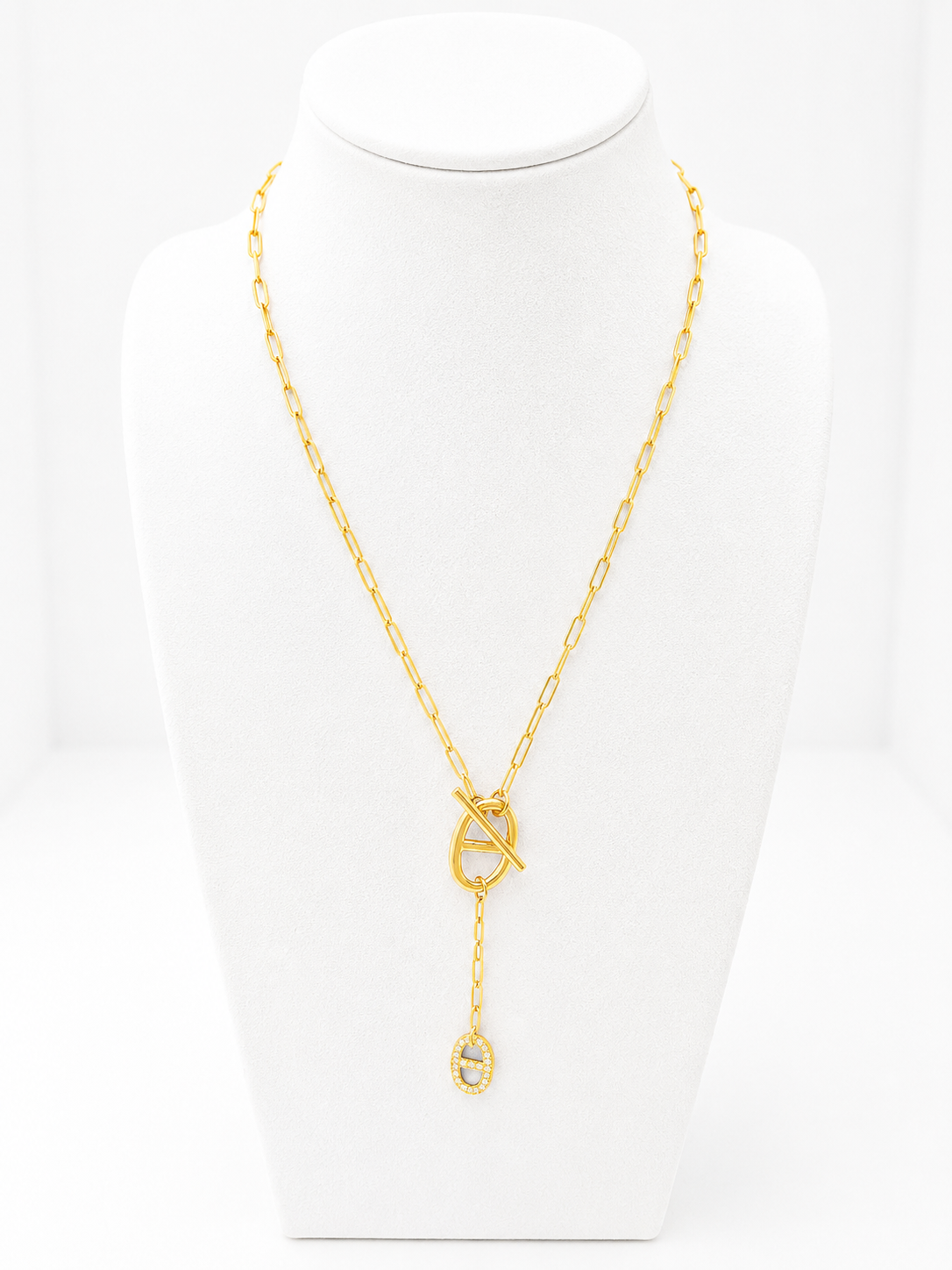 Collier fermoir T