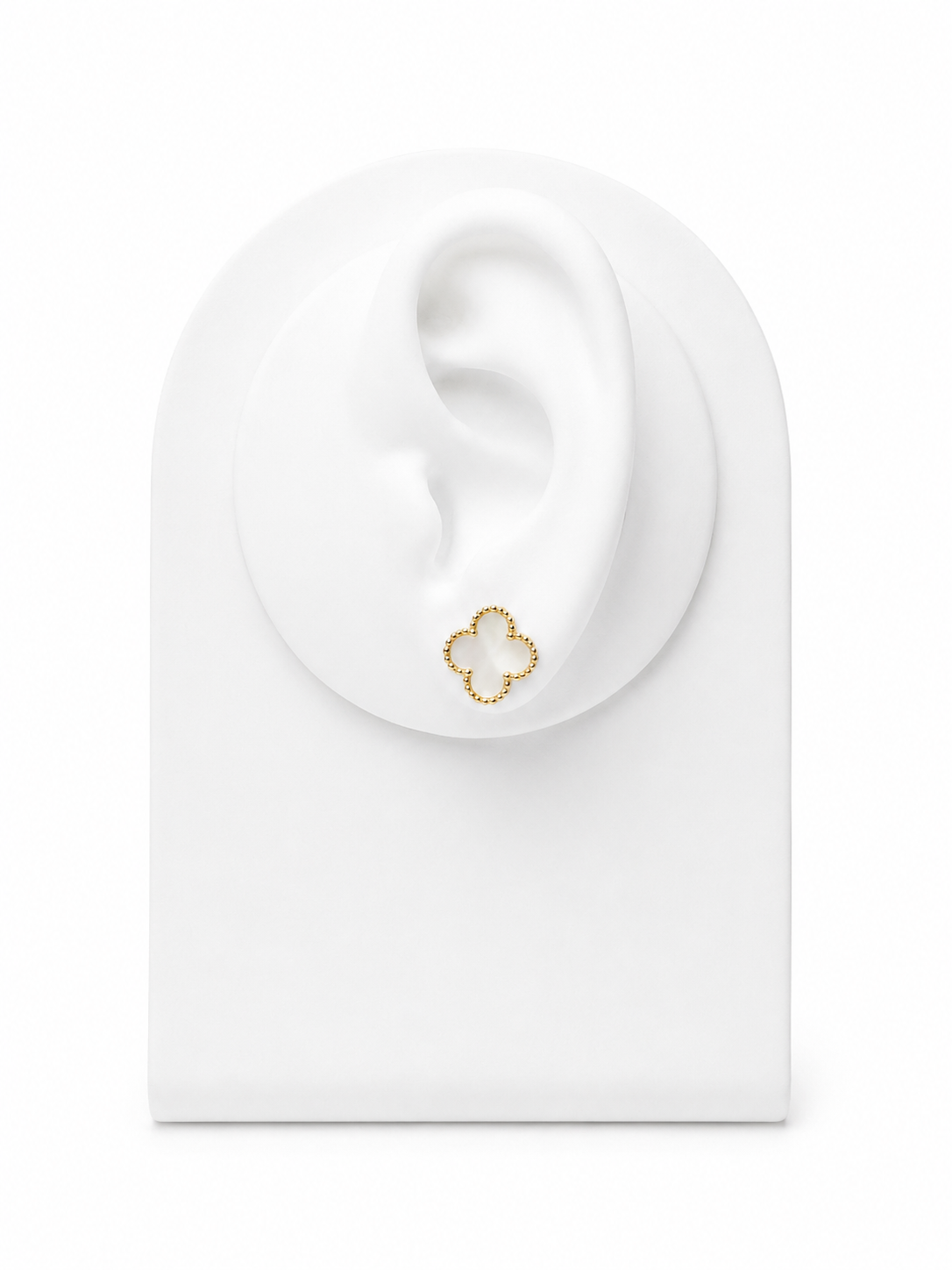 Boucle d’oreille trèfle