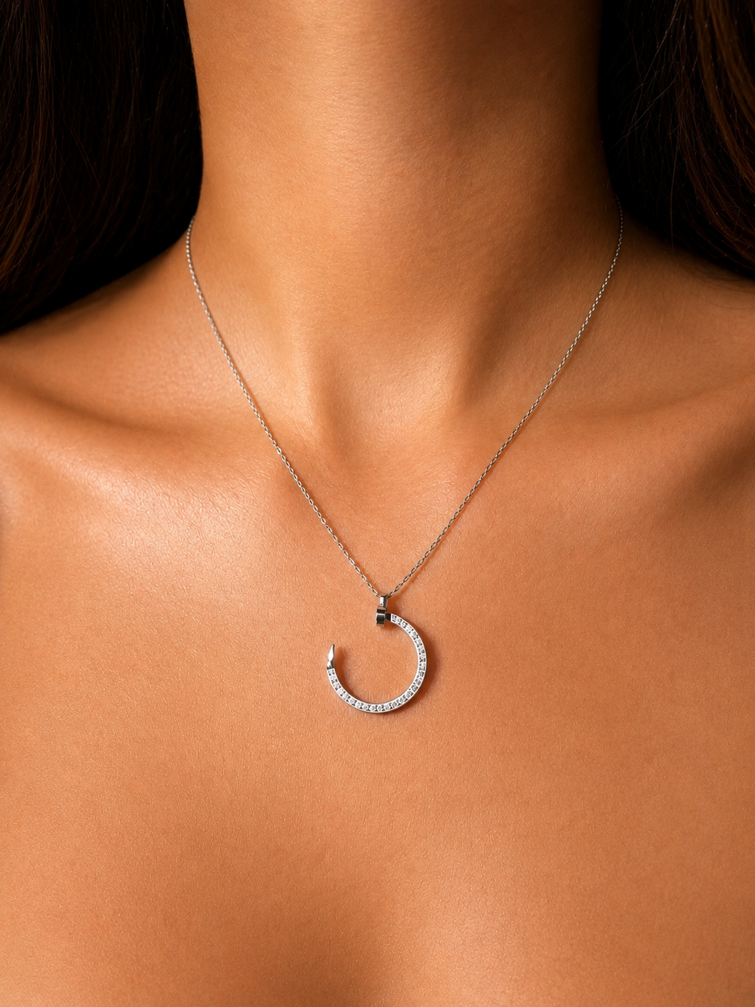 Collier Lune Éclatante
